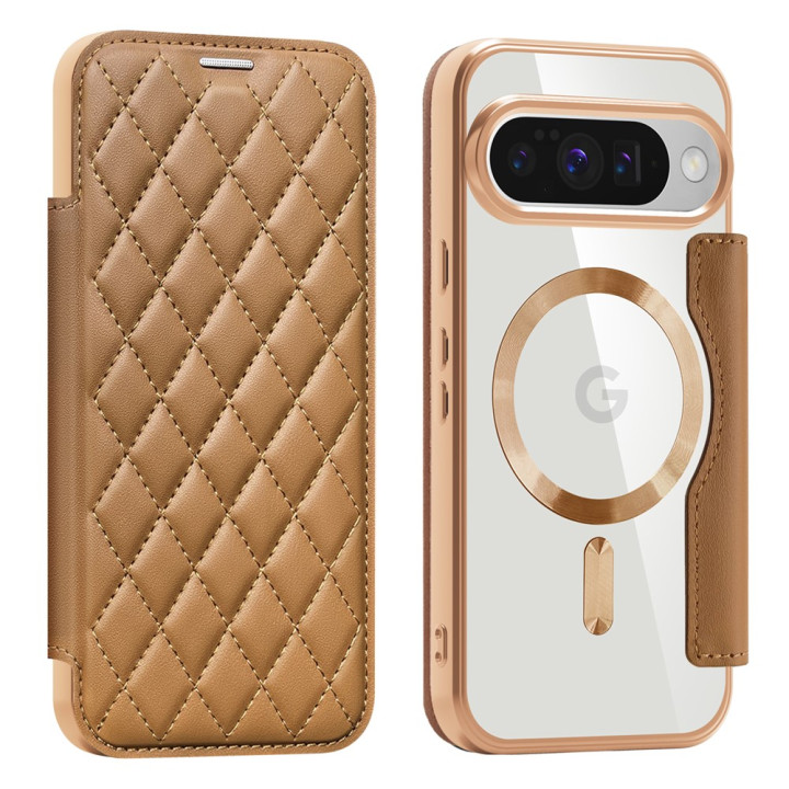 Чохол книжка Lingge Glass для Google Pixel 10 / 10 Pro із підтримкою бездротовї зарядки