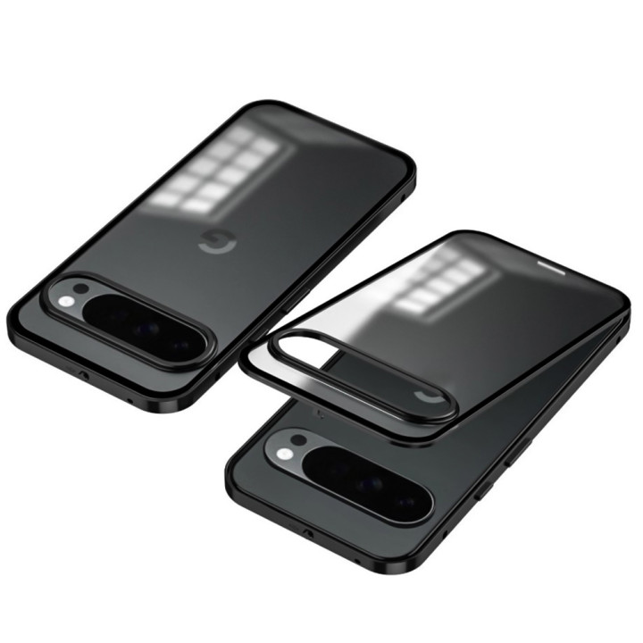 Противоударный чехол накладка Metal Glass для Google Pixel 10 / 10 Pro