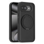 Чохол Leather PU Ring для Google Pixel 10a з магнітним кільцем