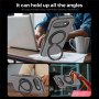 Чохол Leather PU Ring для Google Pixel 10a з магнітним кільцем