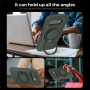 Чохол Leather PU Ring для Google Pixel 10a з магнітним кільцем