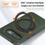 Чохол Leather PU Ring для Google Pixel 10a з магнітним кільцем
