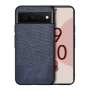Чохол накладка Textile leather саse для Google pixel 6 Pro синій