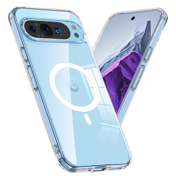 Чехол накладка Clear Case Magnetic Ring для Google Pixel 9 / 9 Pro
