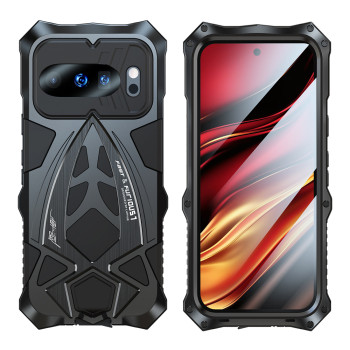 Чехол Metal Fast & Furious для Google Pixel 10 Pro / 9 Pro с металлической рамкой