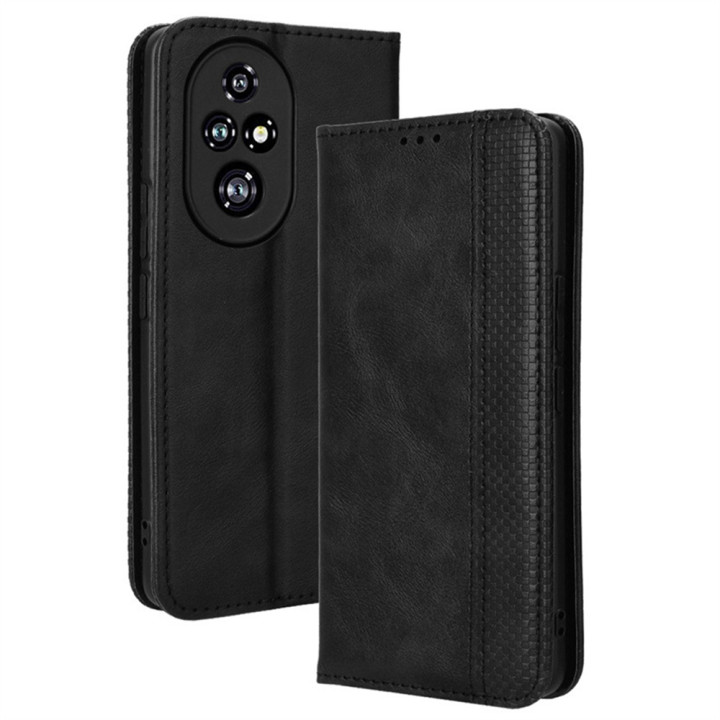 Чехол - книжка Epik iFace Retro Leather для Honor 200 Pro с магнитным креплением