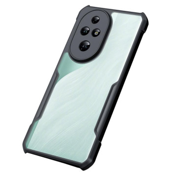 Противоударный чехол XUNDD Texture для Honor 200 с защитой на камеру, Black