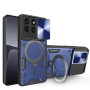 Чехол Omeve Magnetic Ring для Honor X8c с защитной шторкой на камеру
