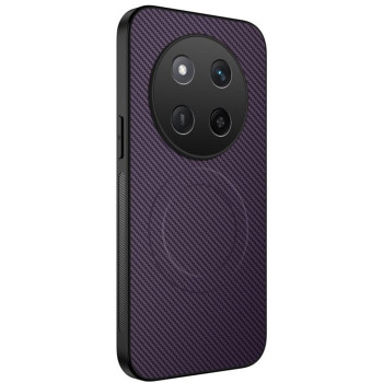 Чохол Carbon Shield with Ring для Honor X9c з підтримкою бездротової зарядки