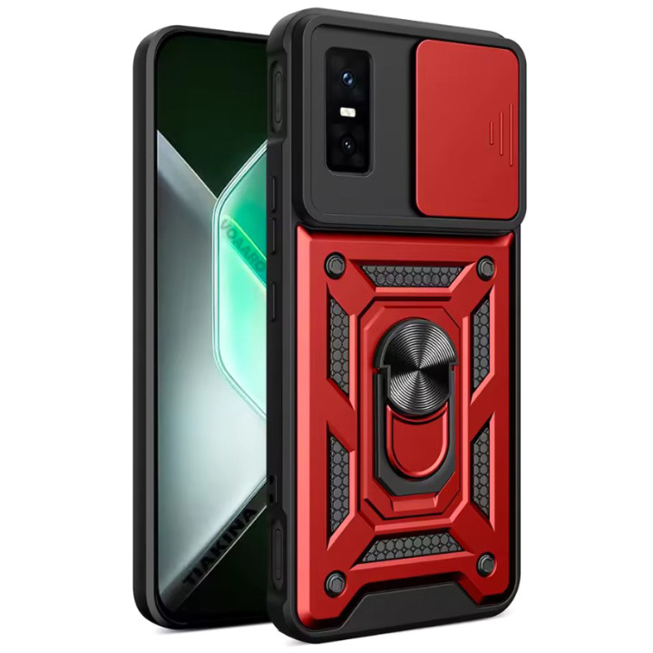 Чохол накладка Ricco Camera Sliding для Infinix GT 30 Pro 5G з металевим кільцем і захистом камери