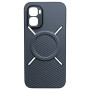 Чехол Carbon Shield with Ring для Infinix GT 50 Pro с поддержкой беспроводной зарядки