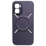 Чехол Carbon Shield with Ring для Infinix GT 50 Pro с поддержкой беспроводной зарядки
