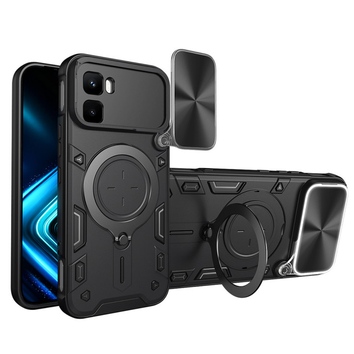 Чехол - накладка Omeve Magnetic Ring для Infinix GT 50 Pro