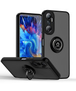 Чехол-накладка TPU Color Matte Ring для Infinix Hot 20 4G