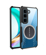 Чохол - накладка Acryl Cooling Armor для Infinix Hot 50 Pro+ 4G з металевою пластиною, Black