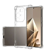 Прозрачный силиконовый чехол - накладка для Infinix Note 50 Pro+