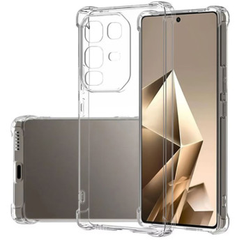 Прозорий силіконовий чохол - накладка для Infinix Note 50 Pro+