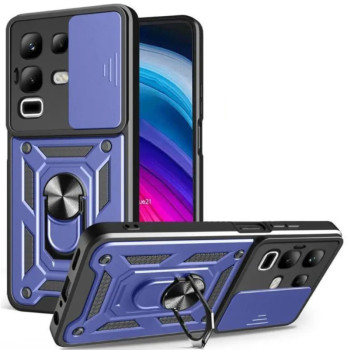 Чохол накладка Ricco Camera Sliding для Infinix Note 50 Pro+ з металевим кільцем і захистом камери