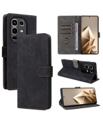 Чохол книжка Velvet Leather Case для Infinix Note 50 Pro+ з відділенням для карток