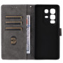 Чохол книжка Velvet Leather Case для Infinix Note 50 Pro+ з відділенням для карток чорний