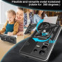 Чехол накладка Ricco Camera Sliding для Infinix Note 50 Pro+ с металлическим кольцом и защитой камеры черный