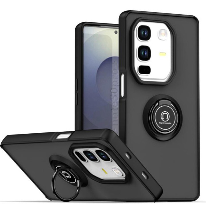 Чехол - накладка TPU Color Matte Ring для Infinix Note 50 Pro+
