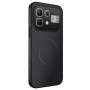 Чохол Carbon Shield with Ring для Infinix Note 60 / 60 Pro​​​ з підтримкою бездротової зарядки