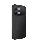 Чохол Carbon Shield with Ring для Infinix Note Edge 5G​ з підтримкою бездротової зарядки