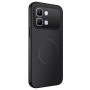 Чехол Carbon Shield with Ring для Infinix Note Edge 5​G с поддержкой беспроводной зарядки