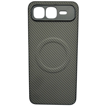 Чехол Carbon Shield with Ring для Infinix Smart 10 Plus с поддержкой беспроводной зарядки