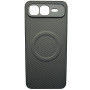 Чехол Carbon Shield with Ring для Infinix Smart 10 Plus с поддержкой беспроводной зарядки