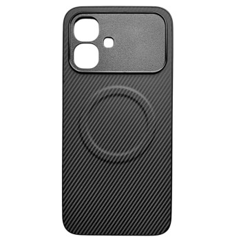 Чехол Carbon Shield with Ring для Infinix Smart 20 с поддержкой беспроводной зарядки