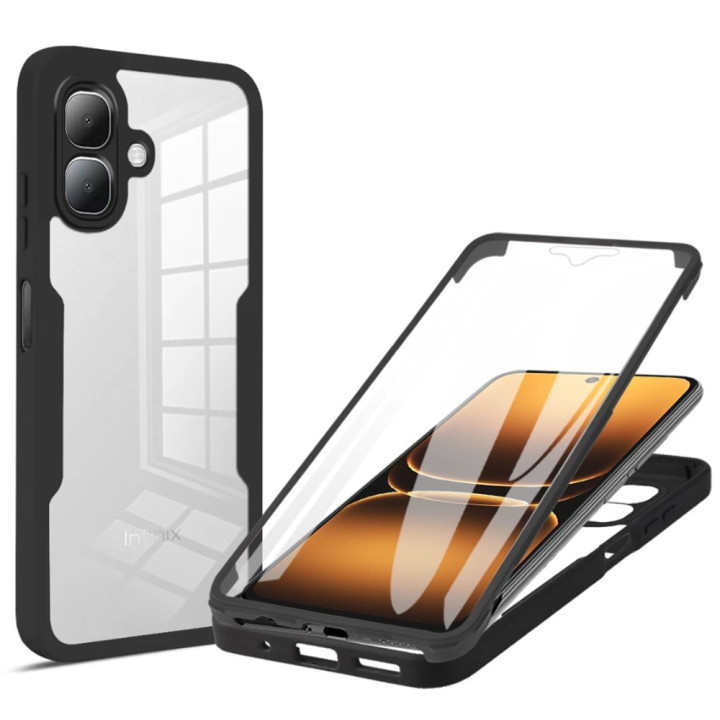 Чехол Double Shield 360 для Infinix Smart 20 4G​ с защитой со всех сторон