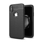 Чехол накладка Auto Focus для Apple iPhone X / XS ТПУ