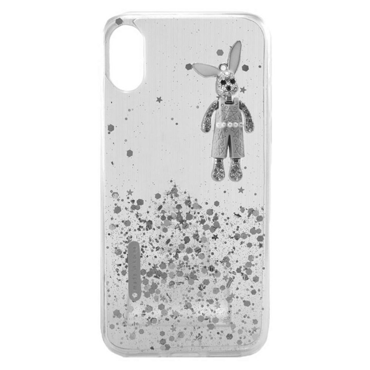  Чехол накладка Epik Shaining Rabbit для Apple iPhone X / XS