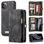 Чохол-гаманець CaseMe Retro Leather для Apple iPhone 11 Pro Max, Black
