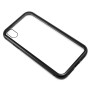 Накладка бампер магнит Bakeey Metal Frame для Apple iPhone XR, Black