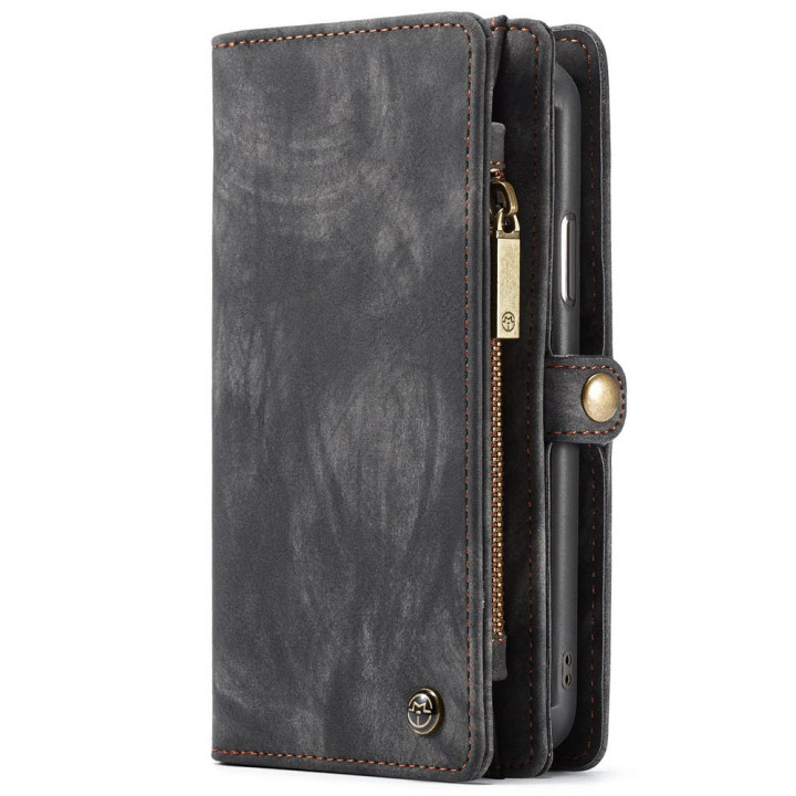 Чехол-кошелек CaseMe Retro Leather для Apple iPhone Xs Max, Black