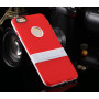 Cиликоновый чехол c подставкой для iPhone 6 plus (5.5 ") red
