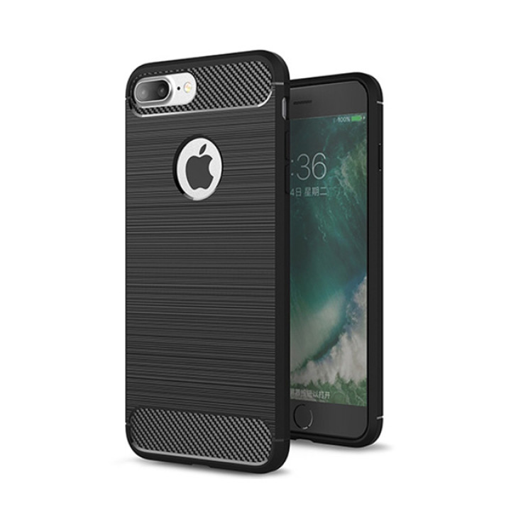 Чехол накладка Polished Carbon для iPhone 7 Plus / iPhone 8 Plus