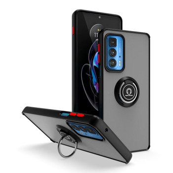 Чохол-накладка TPU Color Matte Ring для Motorola Edge 20