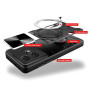 Чехол накладка Omeve Magnetic Ring для Motorola Edge 40 Neo