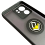 Чехол - накладка TPU Color Matte Ring для Motorola Edge 40 красный