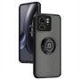 Чехол - накладка TPU Color Matte Ring для Motorola Edge 40 красный