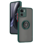 Чехол - накладка TPU Color Matte Ring для Motorola Edge 40 красный