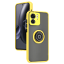 Чехол - накладка TPU Color Matte Ring для Motorola Edge 40 красный