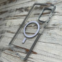 Чехол - накладка Grade Ring Case для Motorola Edge 50 Fusion серый