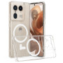 Чехол накладка Clear Case Magnetic Ring для Motorola Edge 50 Ultra