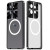 Чохол накладка Metal Glass Ring для Motorola Edge 50 з металевим кільцем та додатковим захистом на камеру