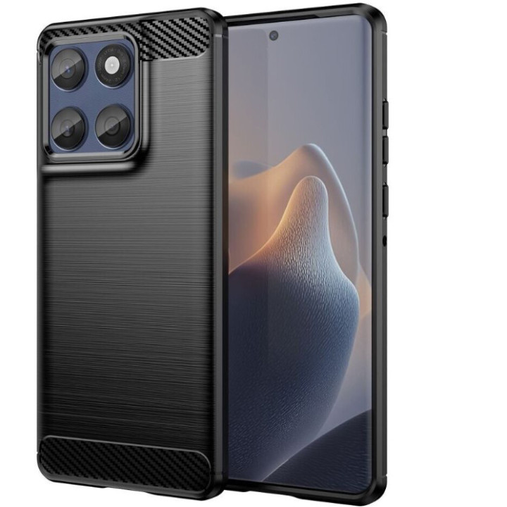 Чохол - накладка Carbon для Motorola Edge 60 Fusion